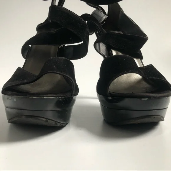 Natasha strapped Sexy High Stiletto Heel Platform Open Toe Sandals - Picture 6 of 9